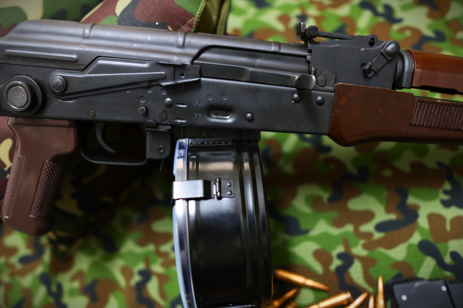 Romanian AKMS Underfolder AK47 Rifle -1 Romanian AKMS Underfolder AK47 Rifle