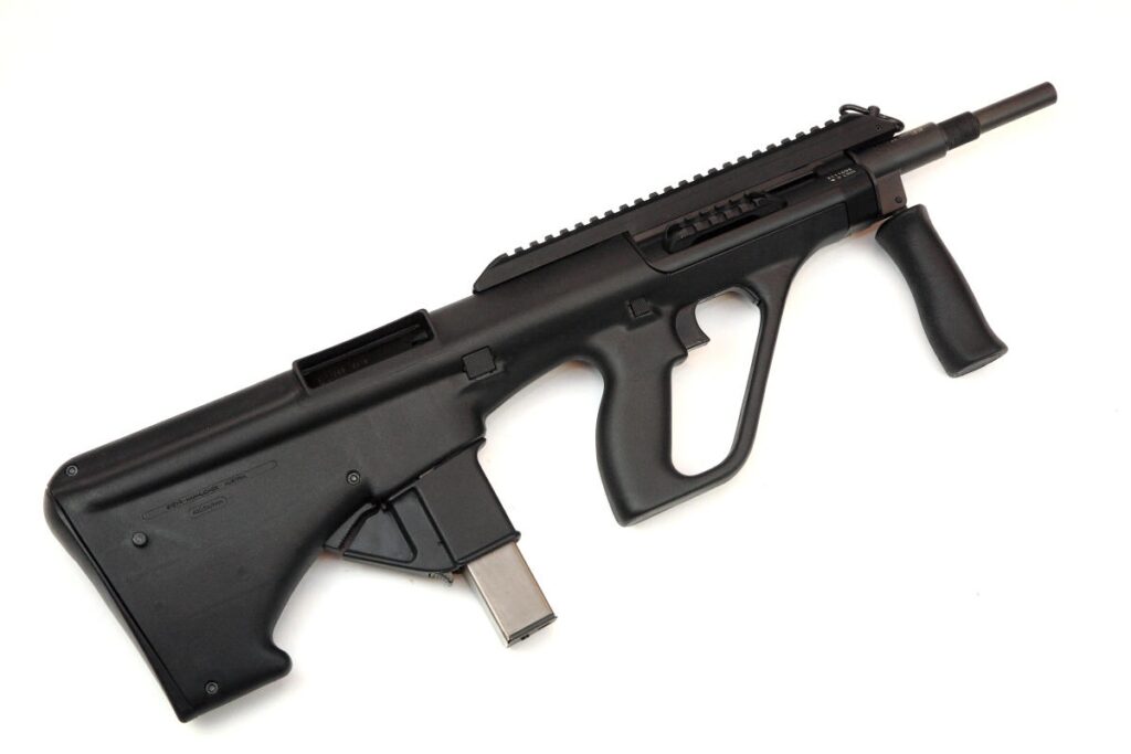Steyr AUG Z A3 9mm Semi Auto Rifle steyr-aug-z-a3-9mm-semi-auto-rifle