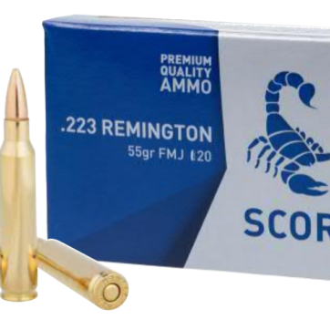 STV Scorpio .223 Remington 55gr FMJ