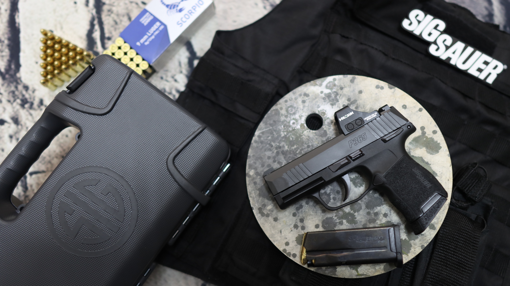 SIG SAUER P365 OPTIC READY BUNDLE -4 SIG SAUER P365 OPTIC READY BUNDLE