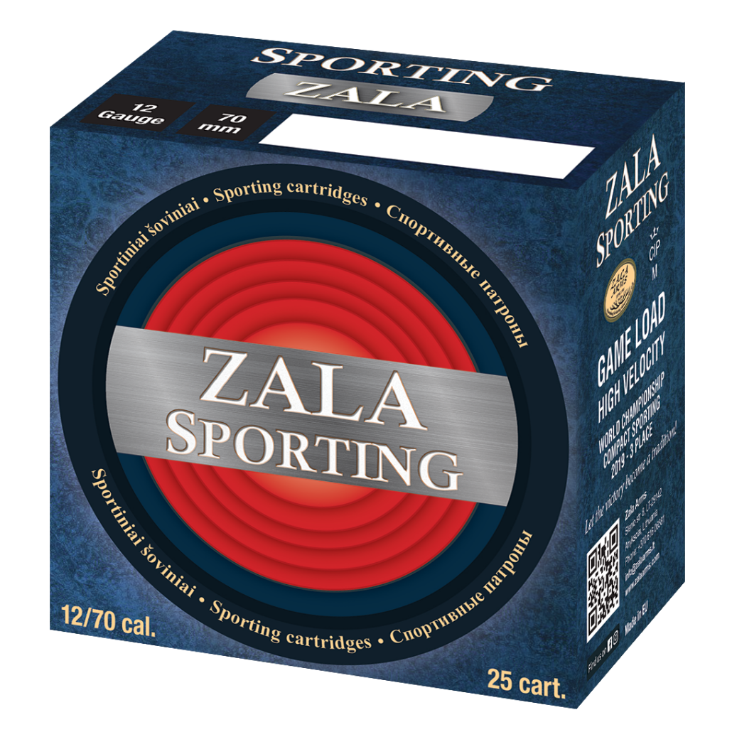 Zala Sporting Line 12ga 7.5 28g ammo