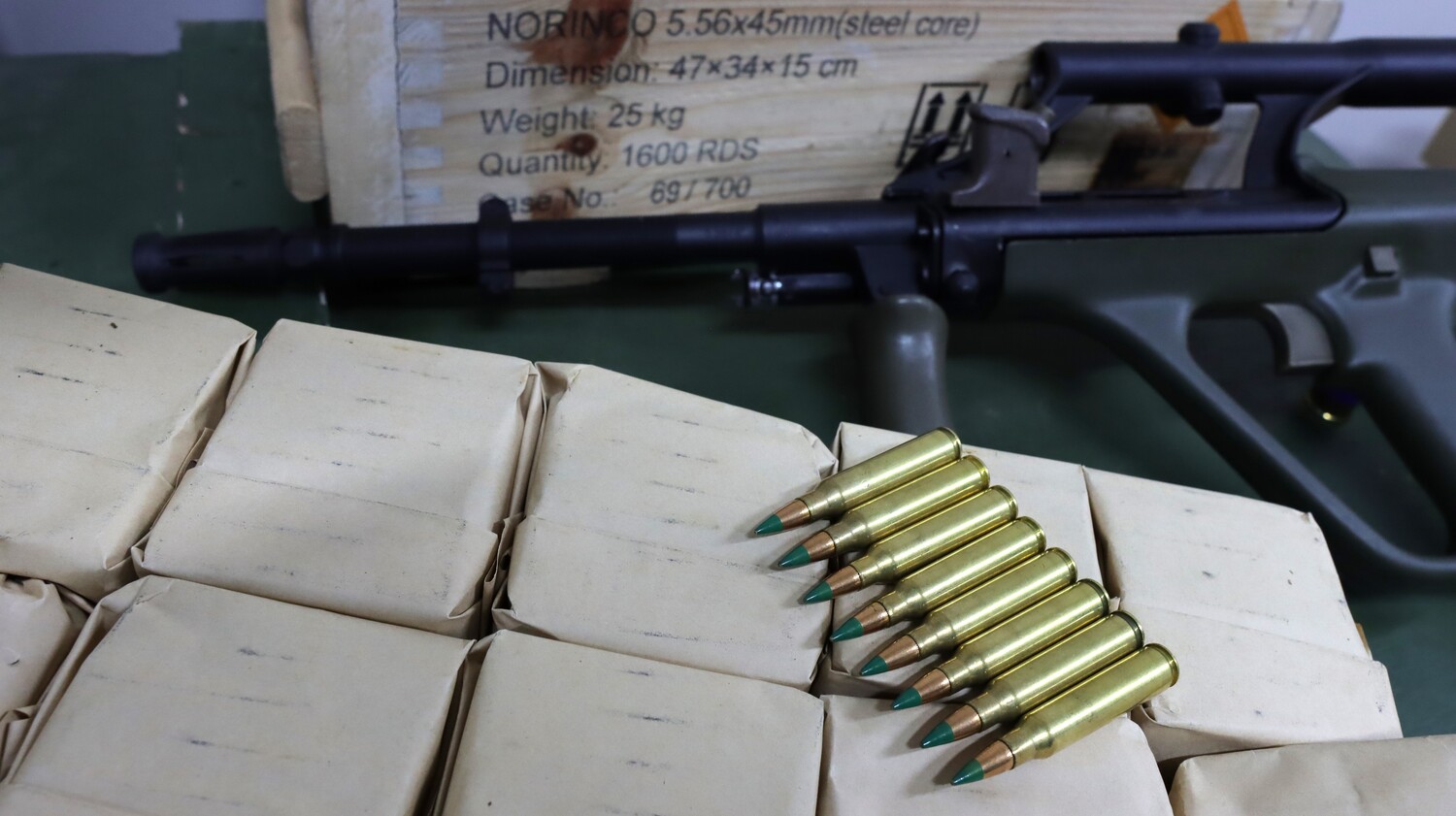 Norinco M855 5.56x45mm Green Tip