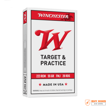 Winchester .223 REM 55Gr FMJ - W223K
