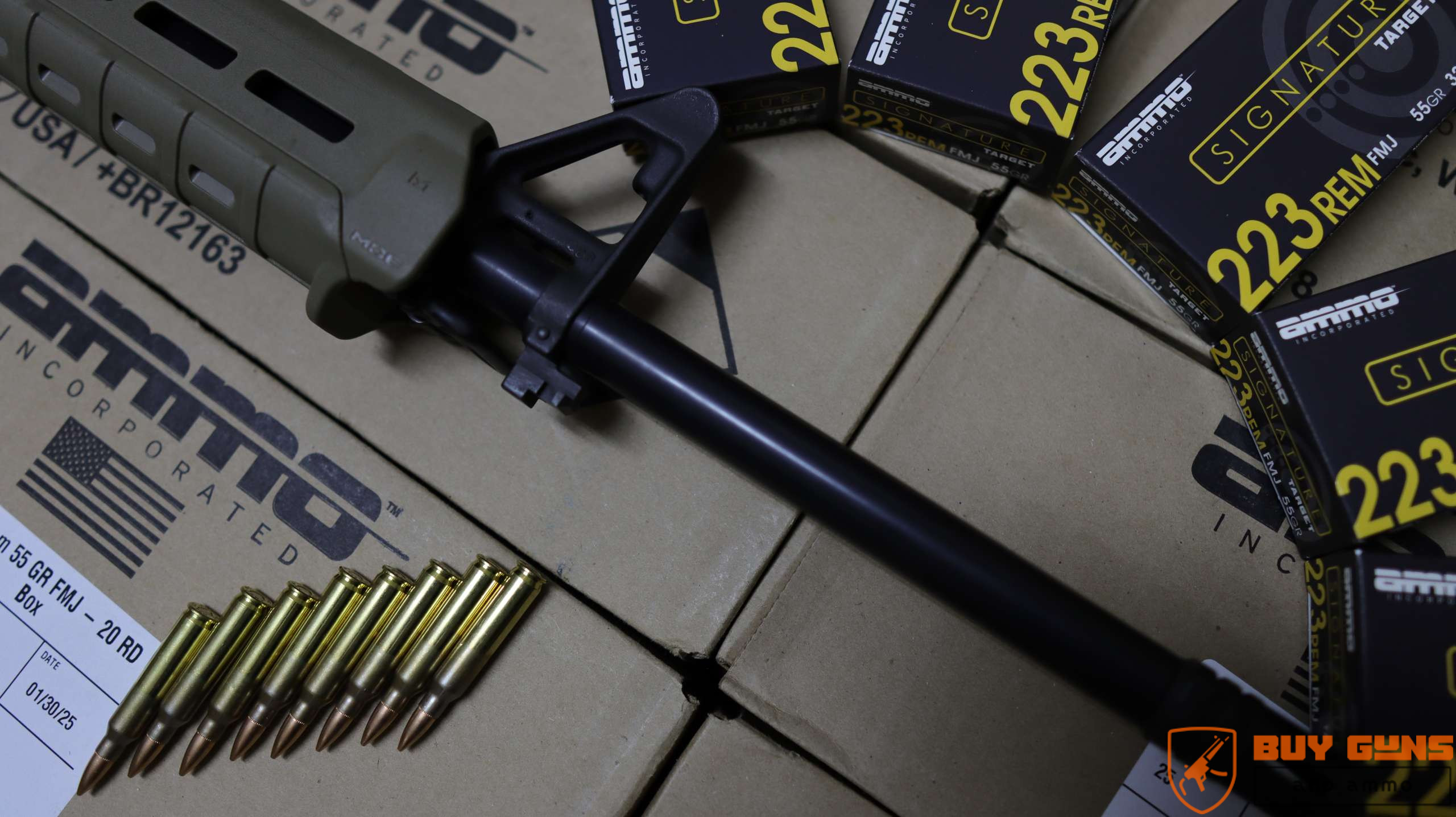Ammo inc. Signature Target .223REM 55gr FMJ