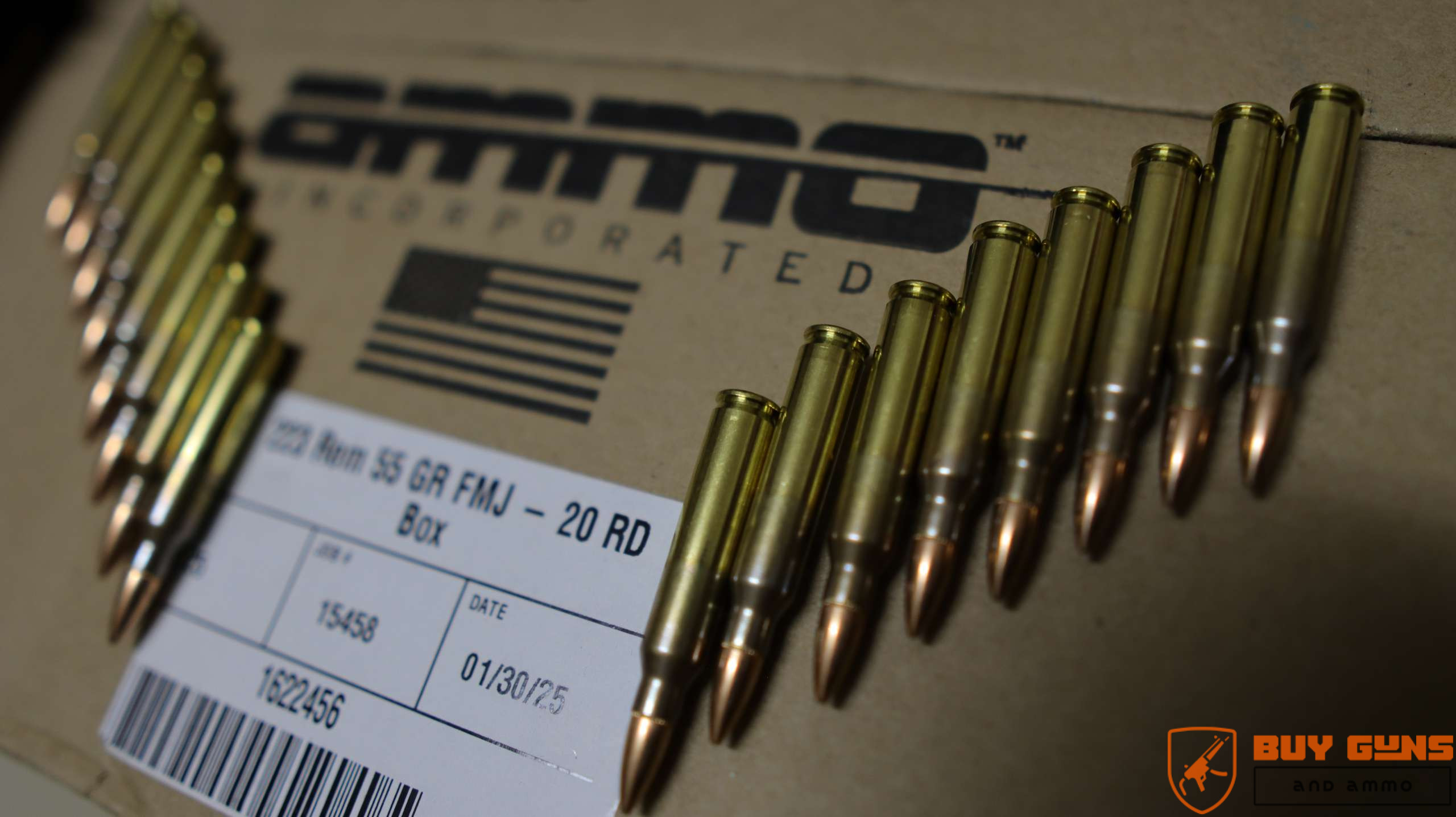 Ammo inc. Signature Target .223REM 55gr FMJ